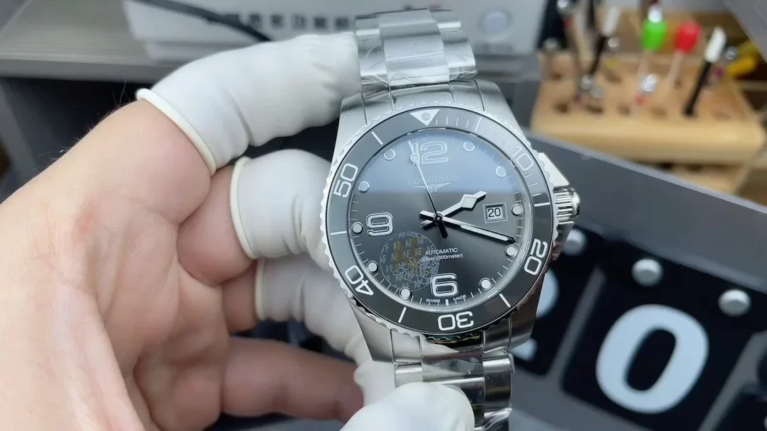 Longines Conquest Grey Dial 41mm