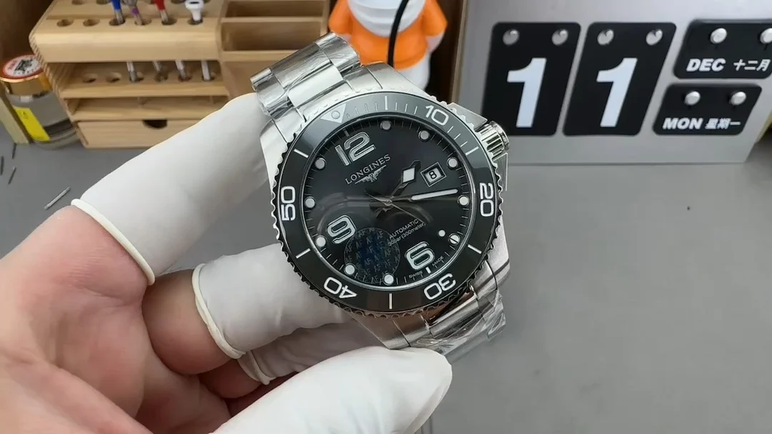 Longines Conquest Grey Dial 43mm