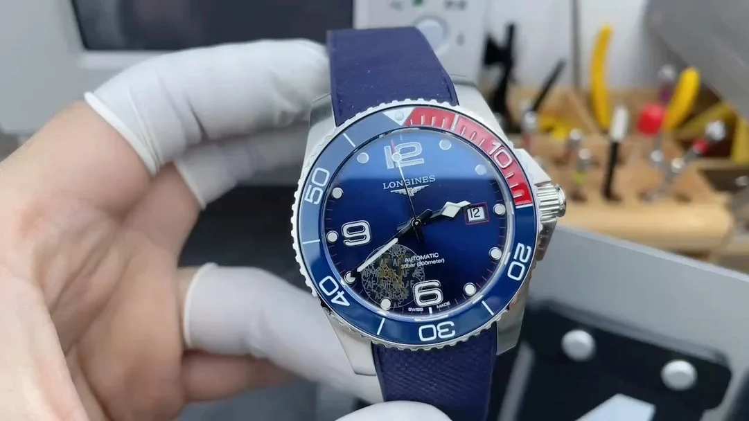 Longines Conquest Red Dial