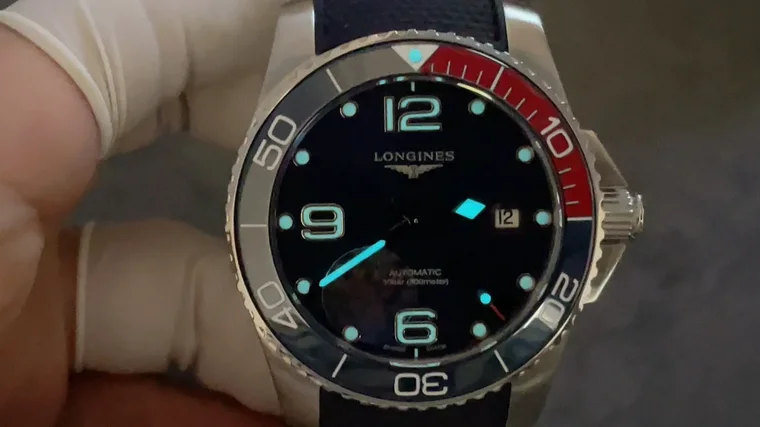 Longines Conquest Red Dial