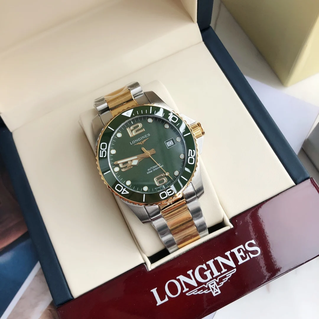 Longines Conquest Steel Black Dial 41mm