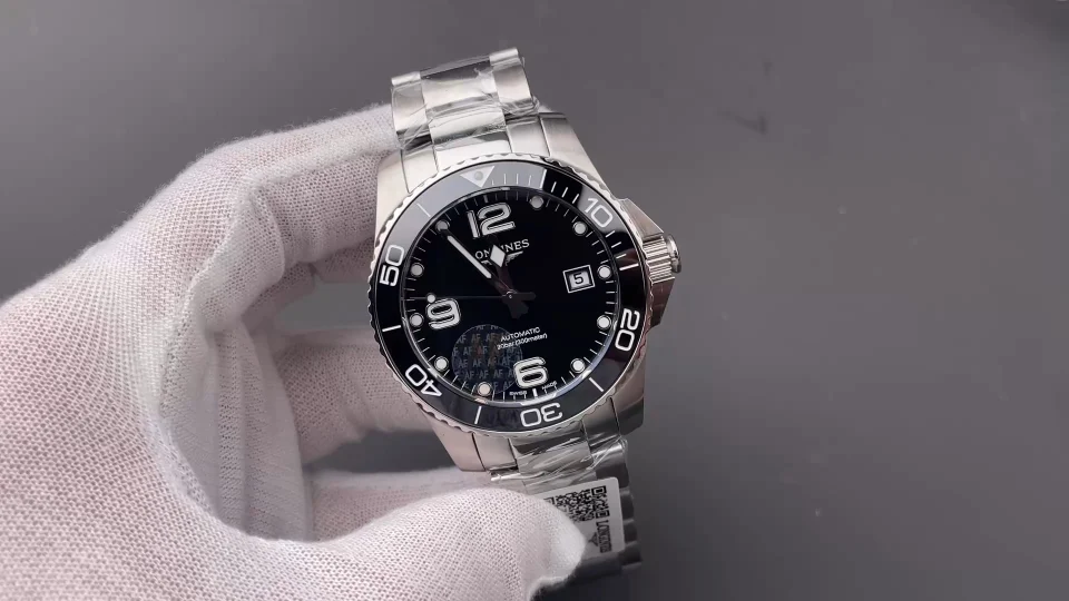 Longines Conquest Steel Black Dial 41mm