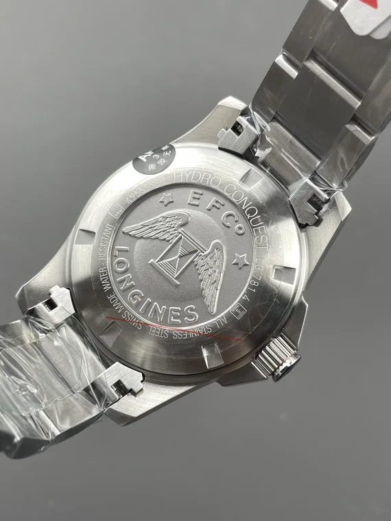 Longines Conquest Steel Black Dial 41mm