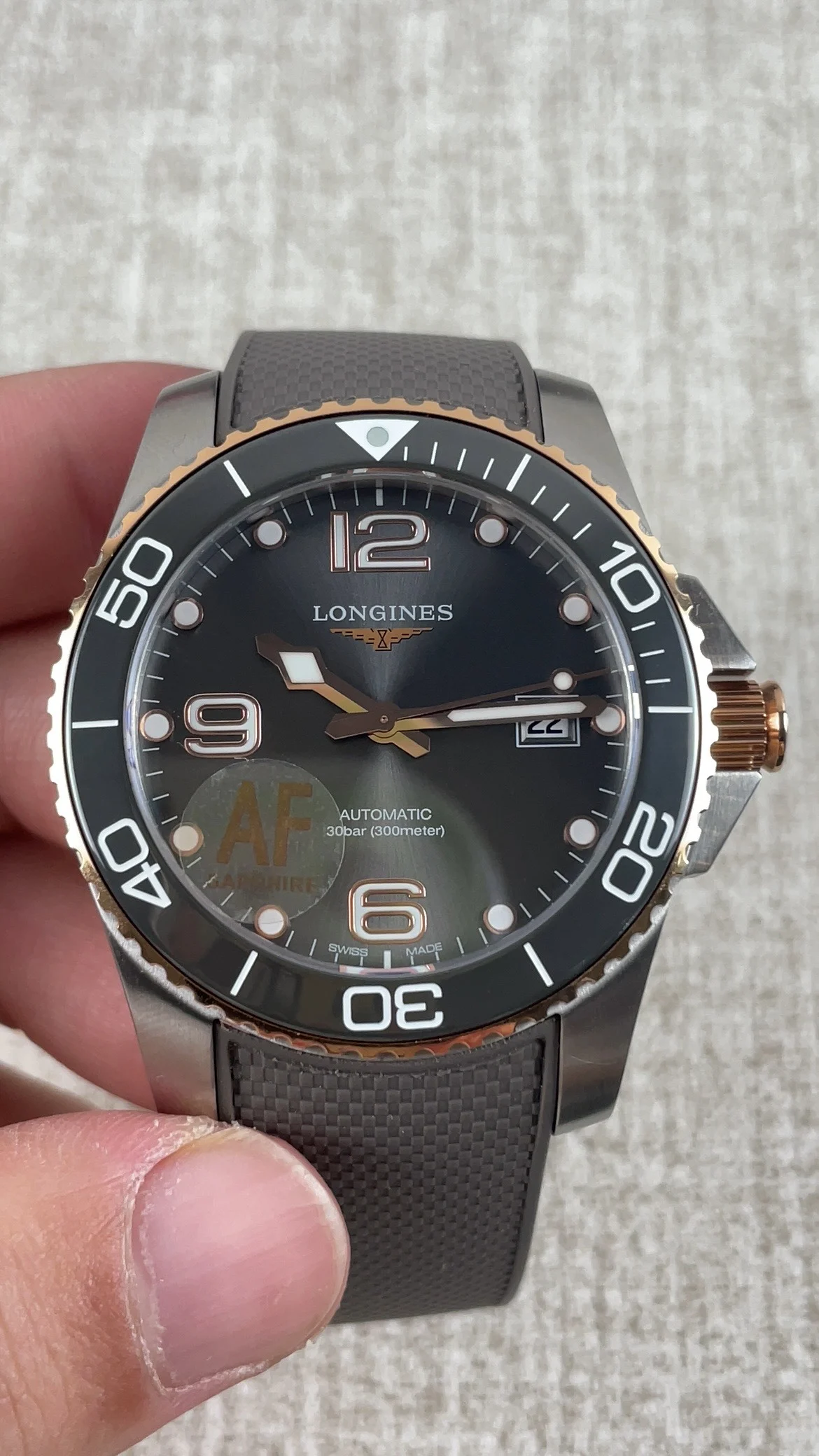 Longines Conquest Two-Tone