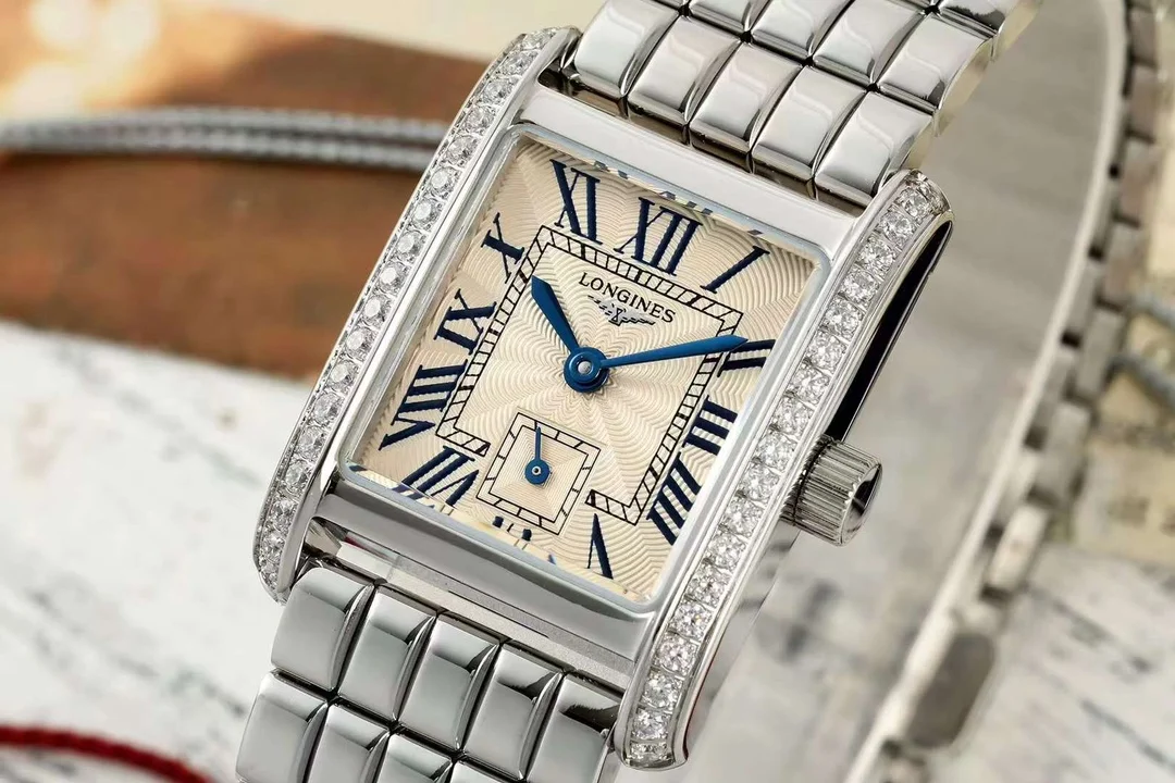 Longines DolceVita Steel — photographed off the sweep