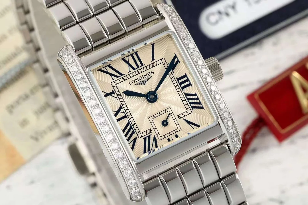 Longines DolceVita Steel — photographed off the sweep
