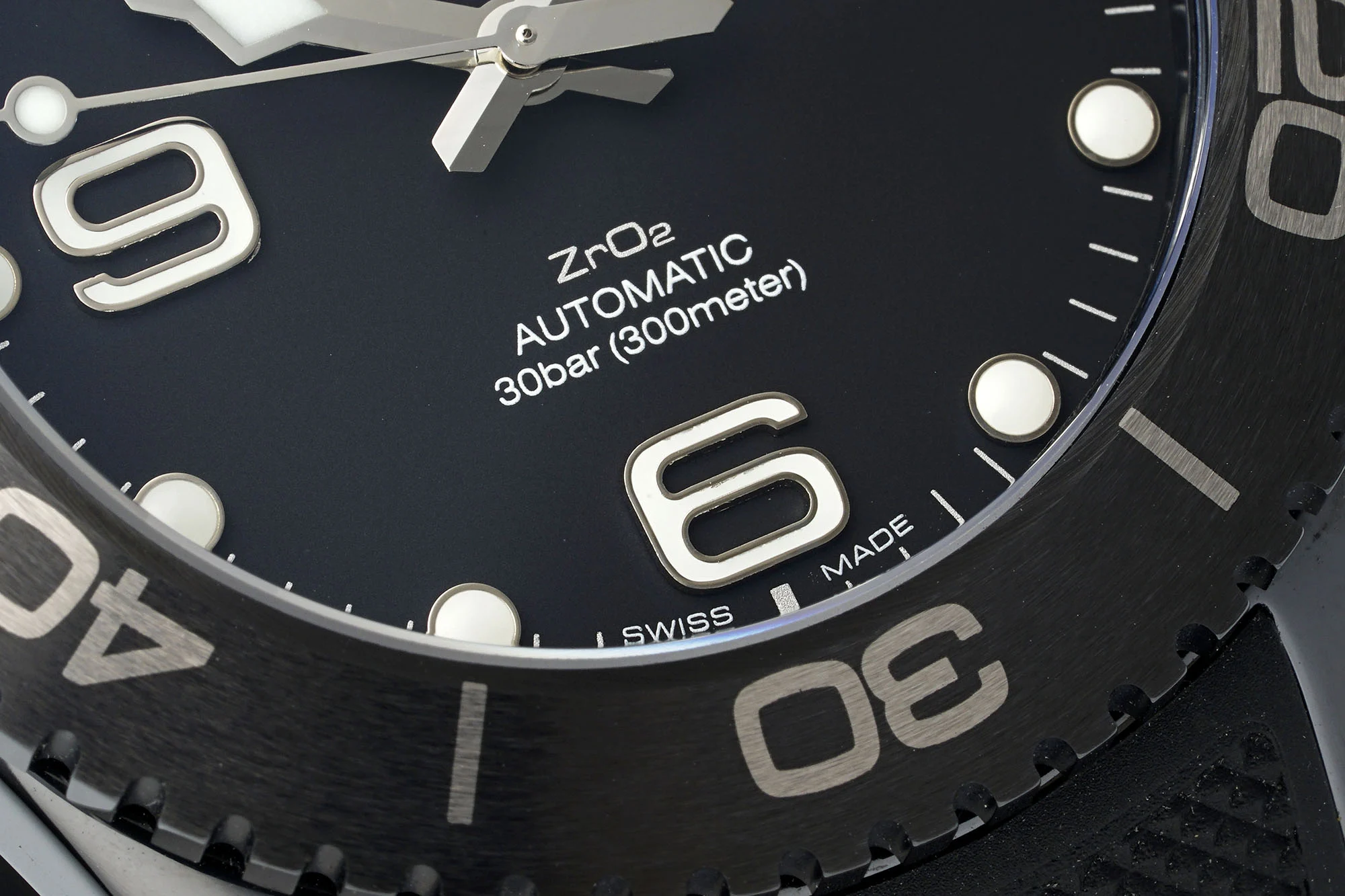 Longines HydroConquest — photographed off the sweep