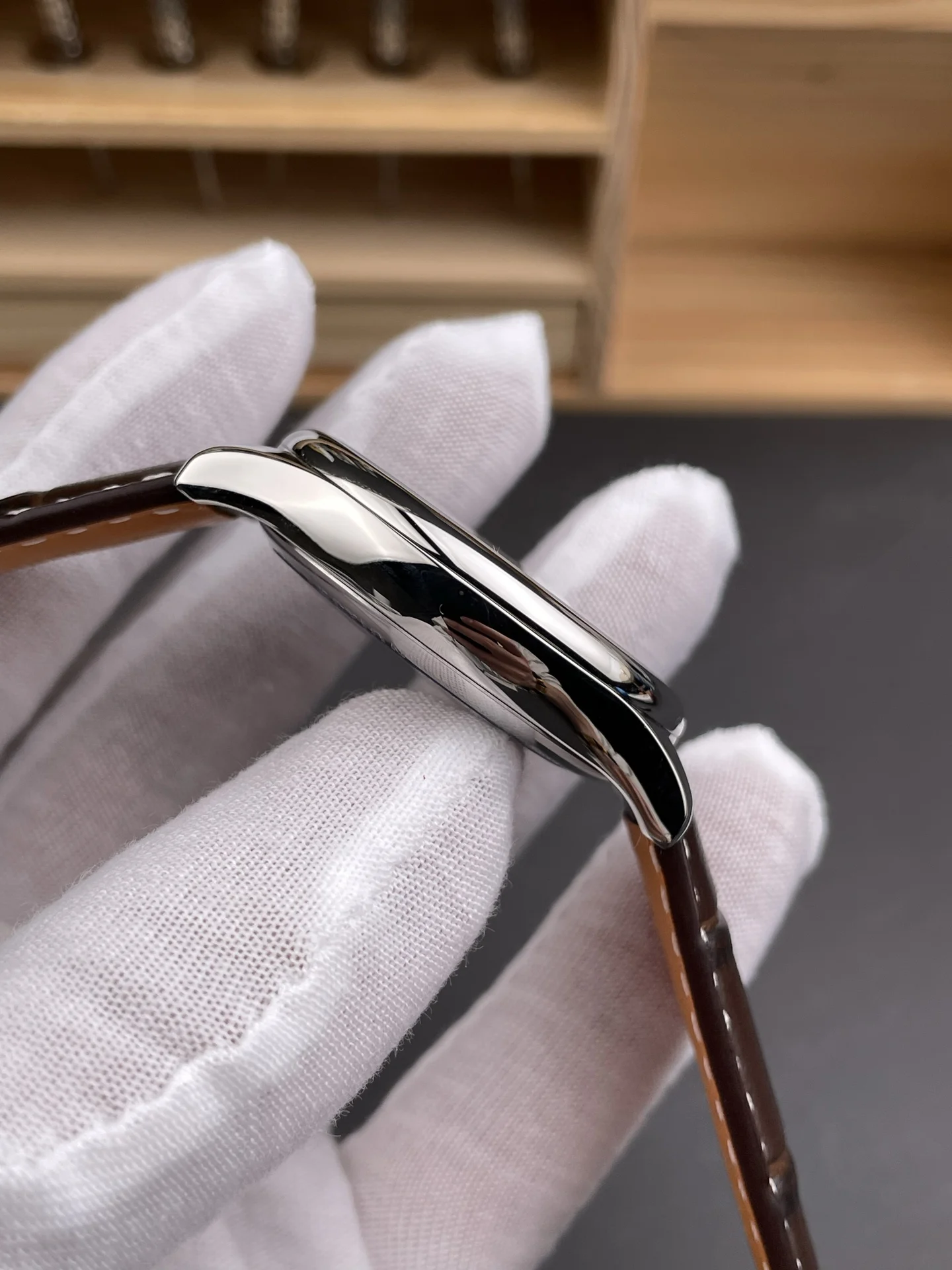 Longines Master Collection 38.5mm — photographed off the sweep