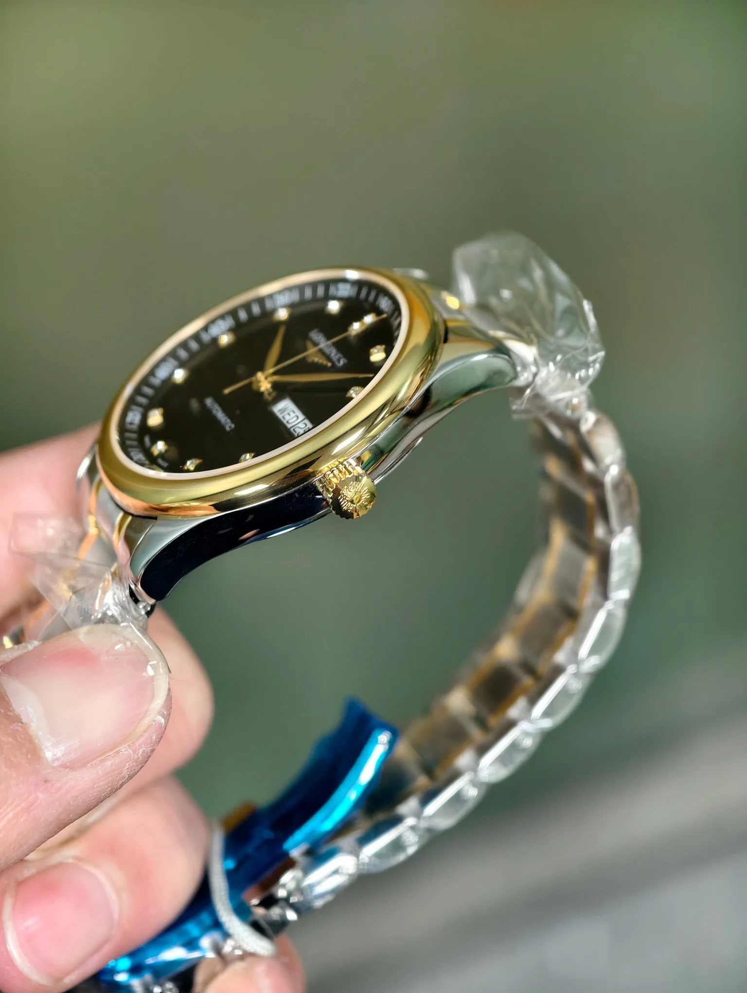 Longines Master Collection — photographed off the sweep