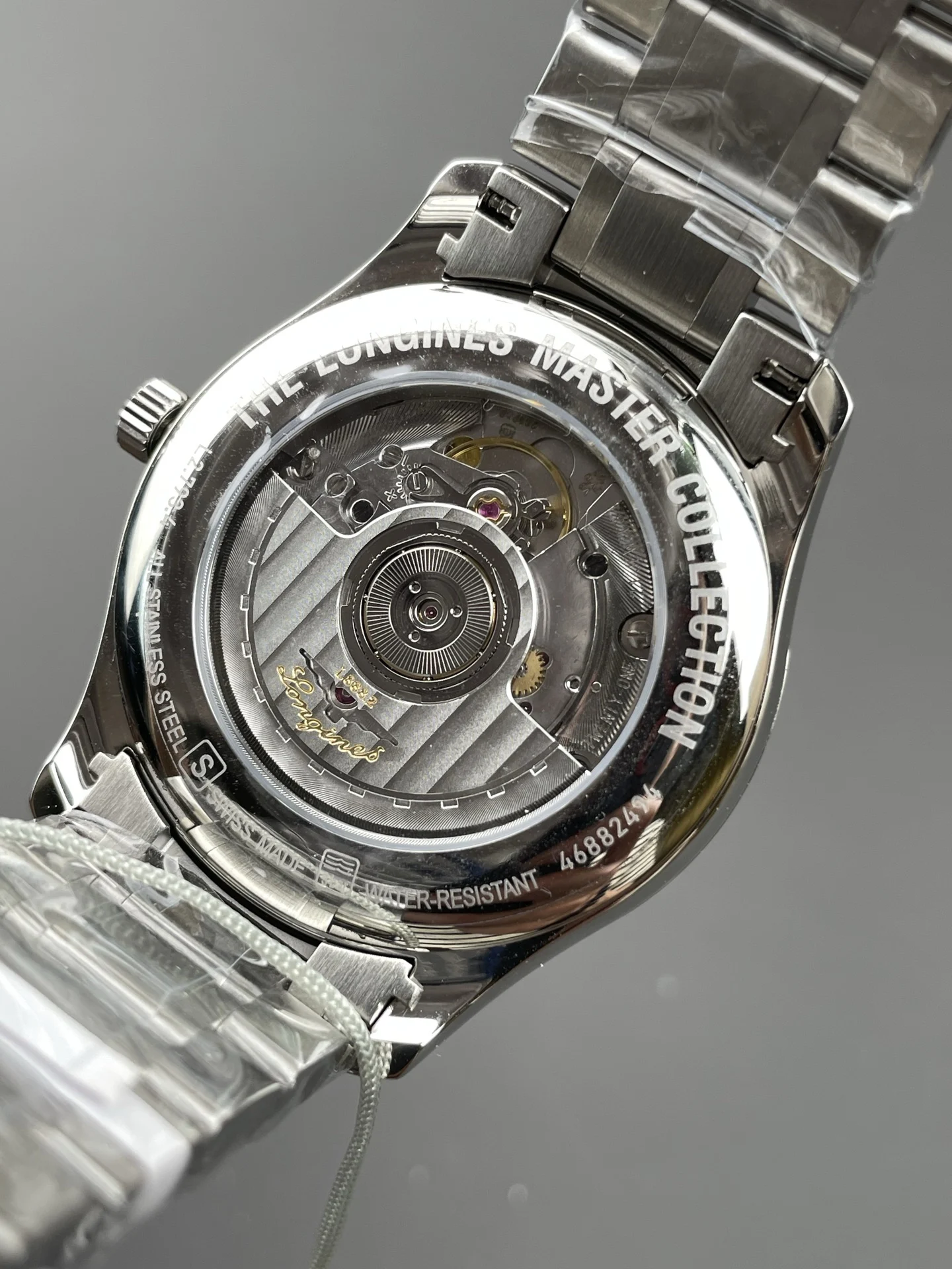 Longines Master Collection 40mm — photographed off the sweep