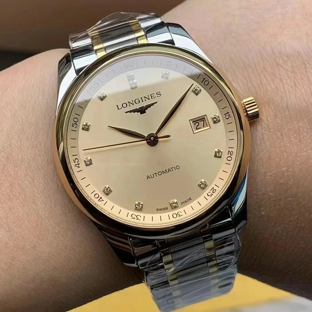 Longines Master Collection 40mm — photographed off the sweep