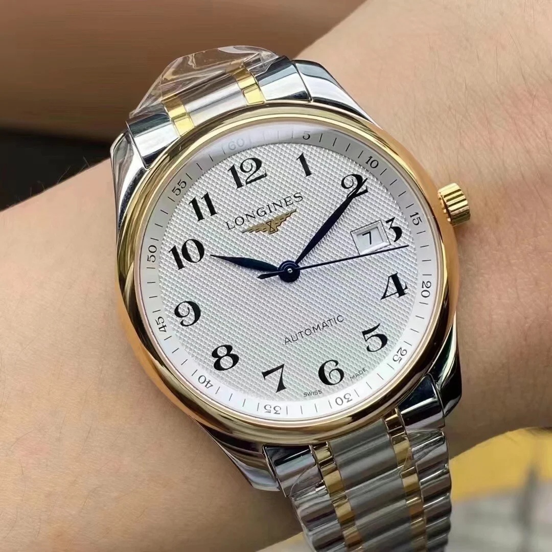 Longines Master Collection 40mm — photographed off the sweep