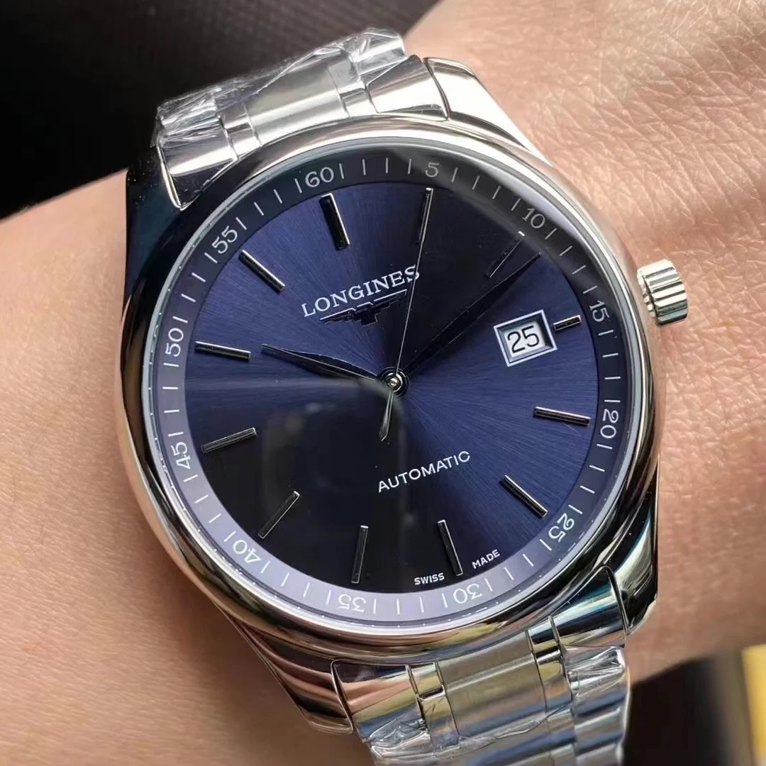 Longines Master Collection 40mm — photographed off the sweep