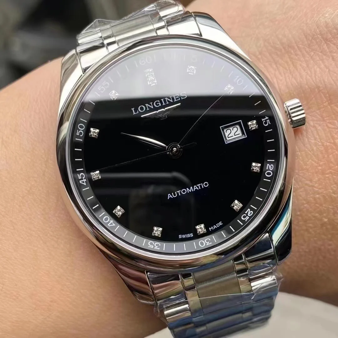 Longines Master Collection 40mm — photographed off the sweep