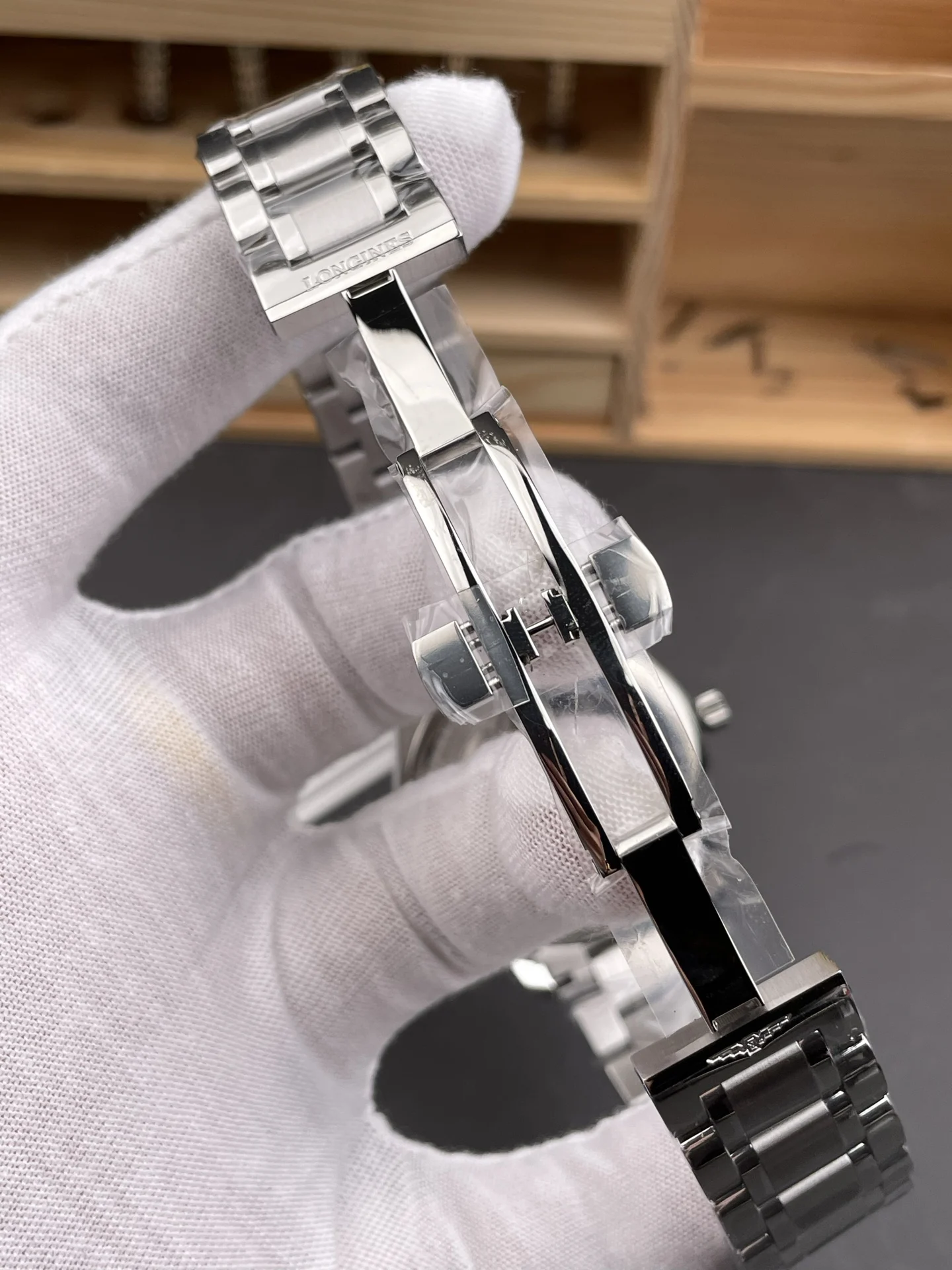Longines Master Collection 40mm — photographed off the sweep
