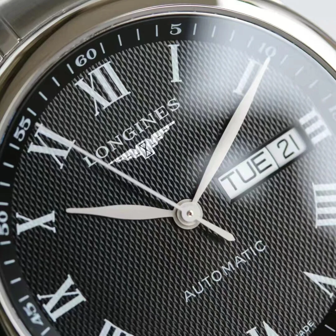 Longines Master Collection — photographed off the sweep