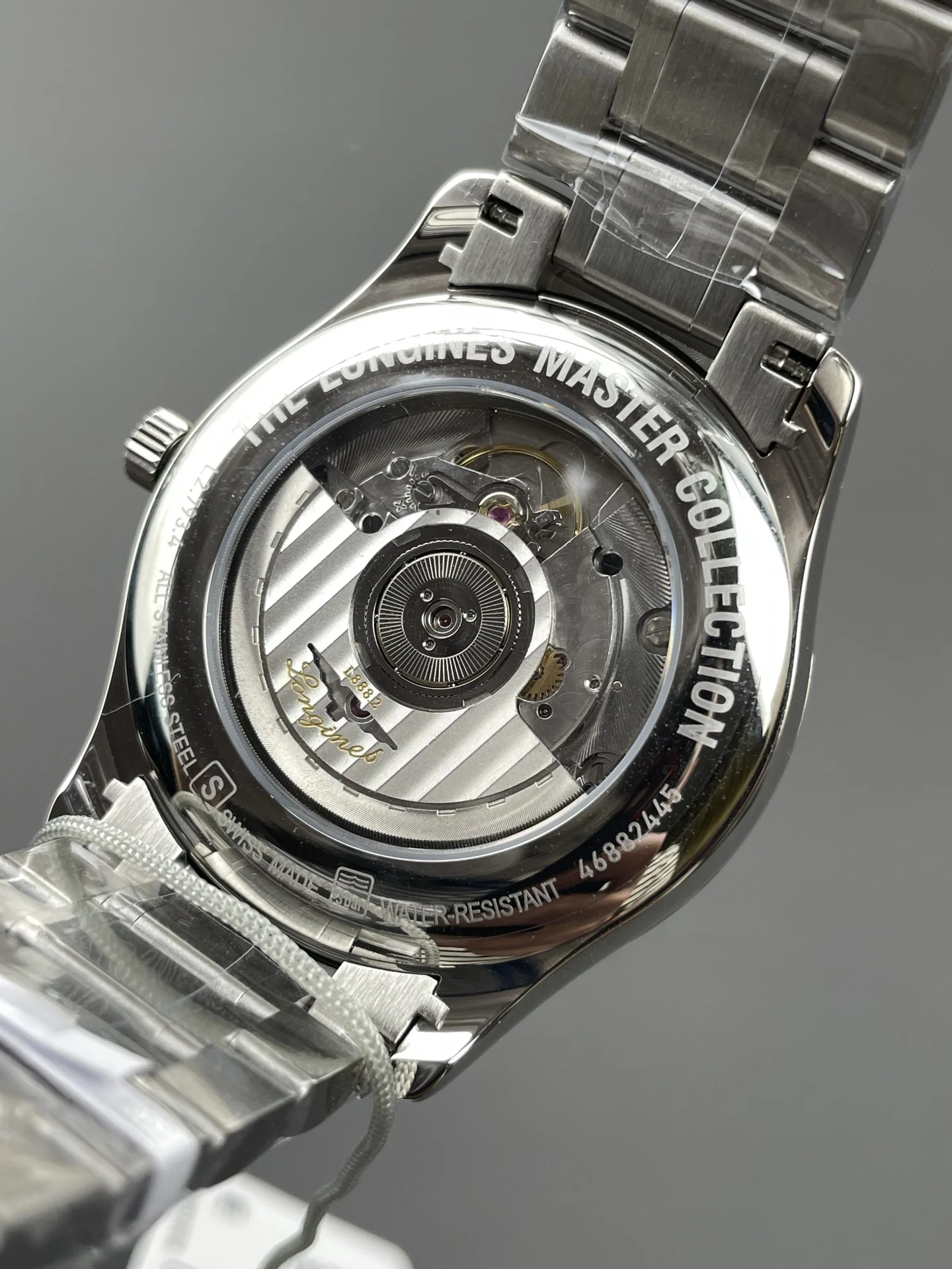Longines Master Collection Black Dial 40mm — photographed off the sweep