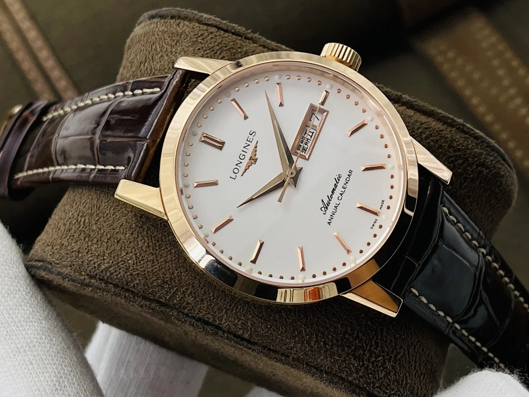 Longines Master Collection Ice Blue — photographed off the sweep