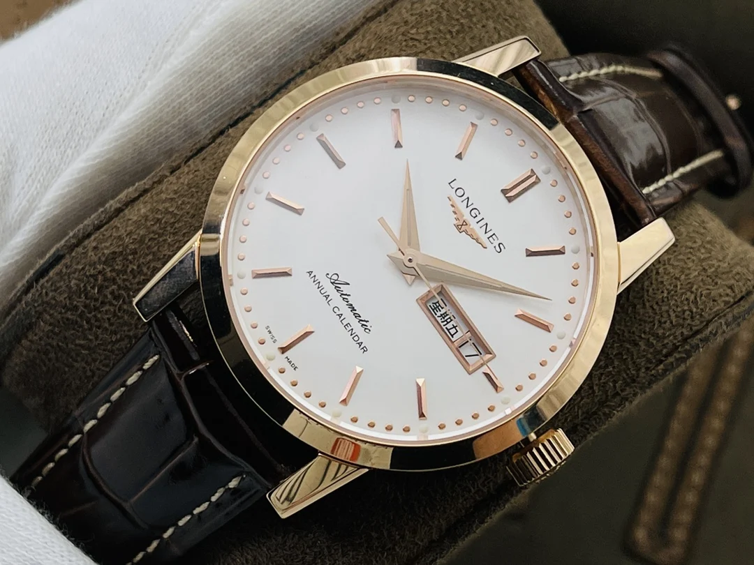 Longines Master Collection Ice Blue — photographed off the sweep