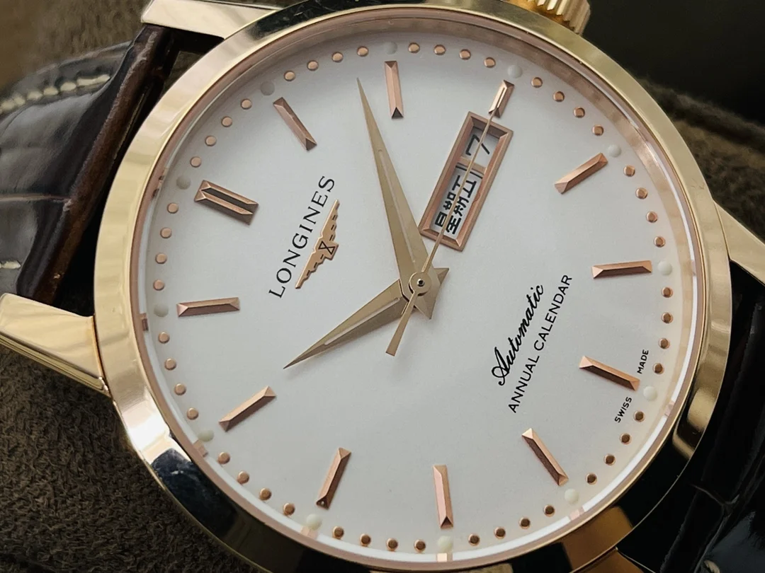 Longines Master Collection Ice Blue — photographed off the sweep