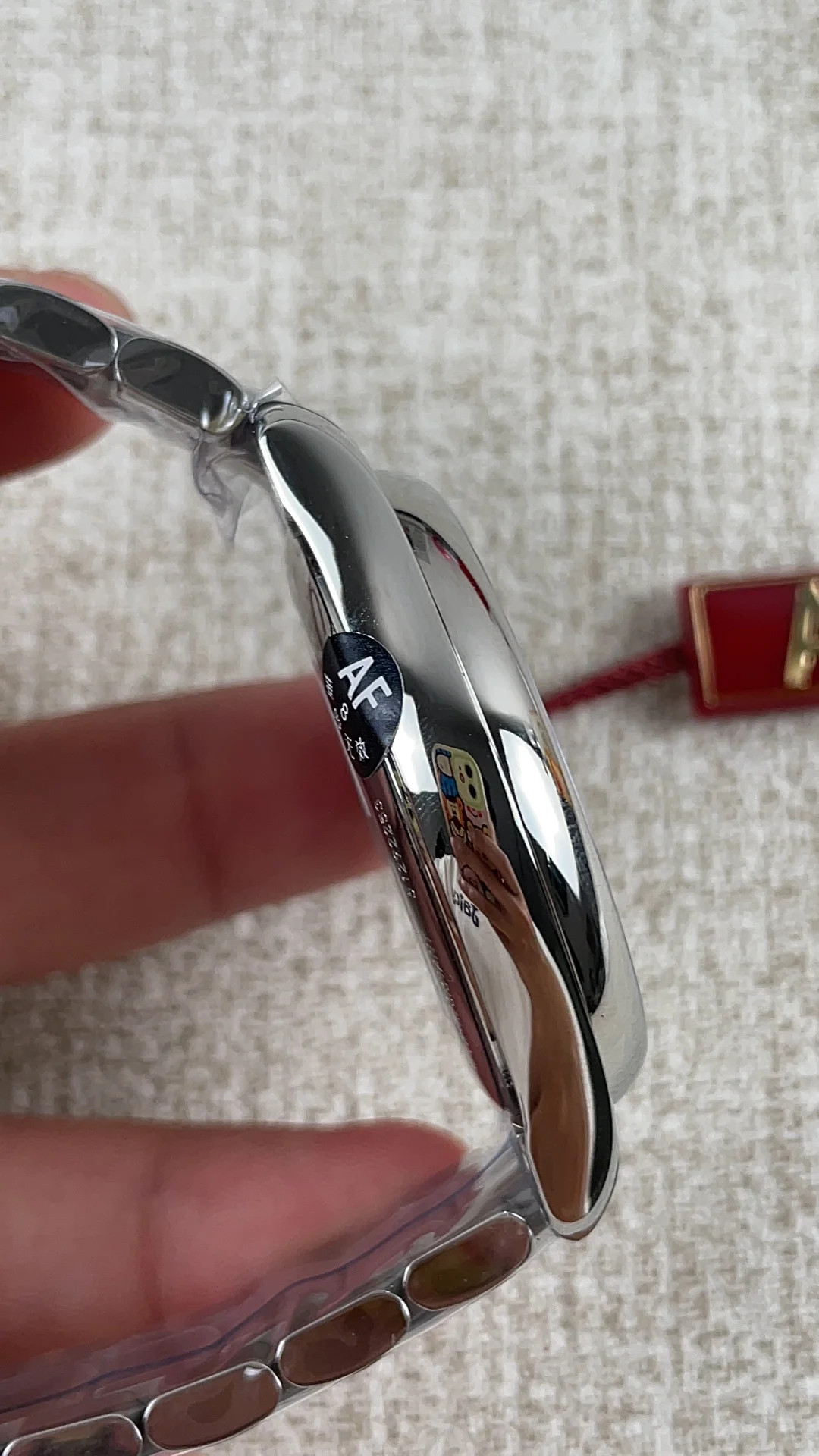 Longines Master Collection Moon Phase 42mm — photographed off the sweep