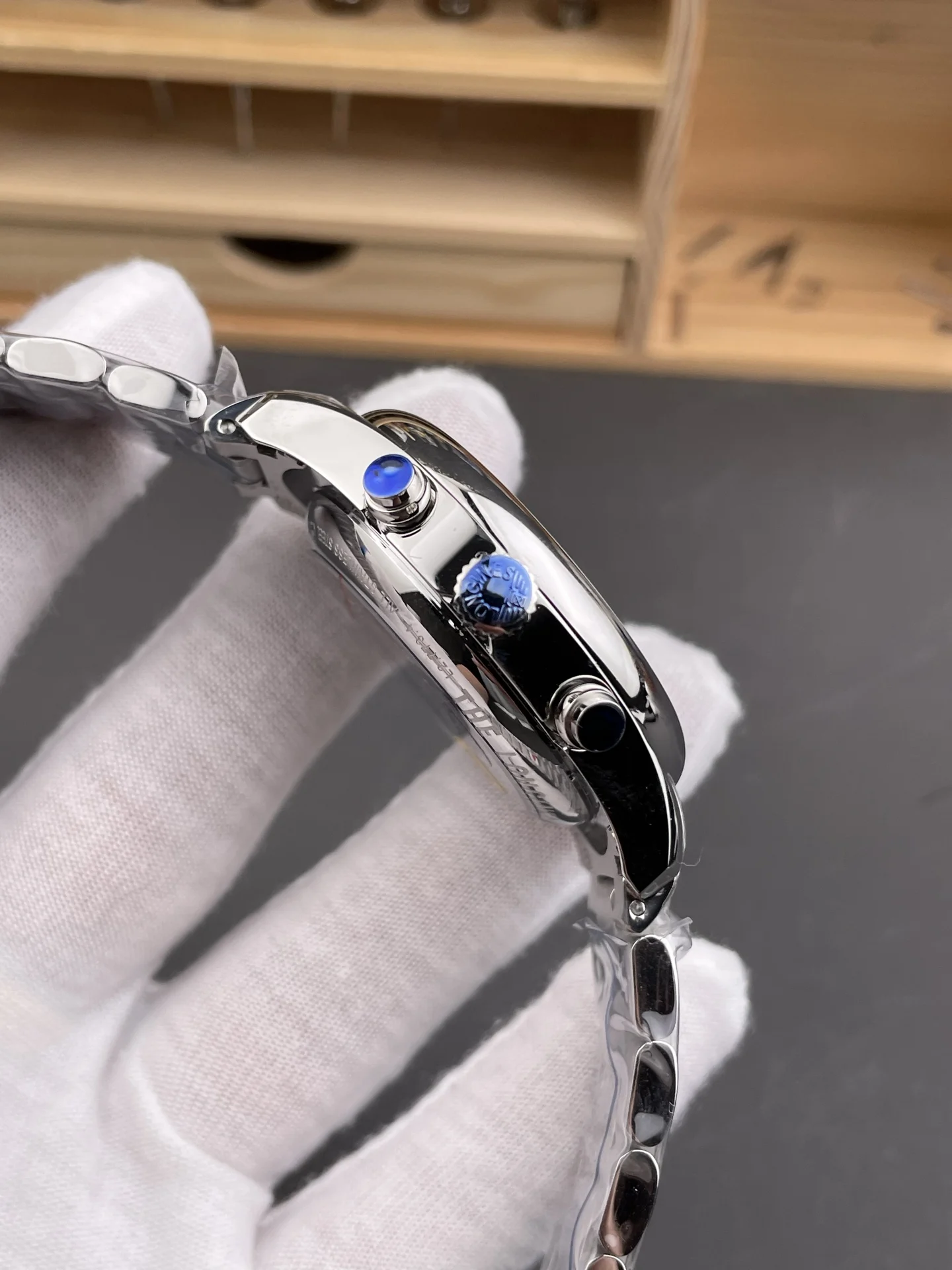 Longines Master Collection Moon Phase Blue Dial 42mm