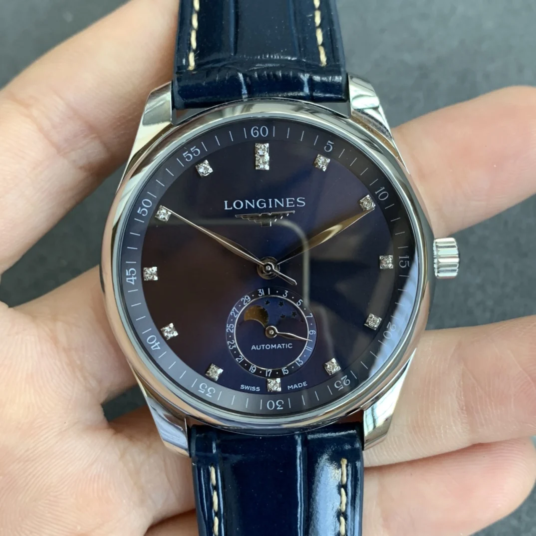 Longines Master Collection Moon Phase Steel