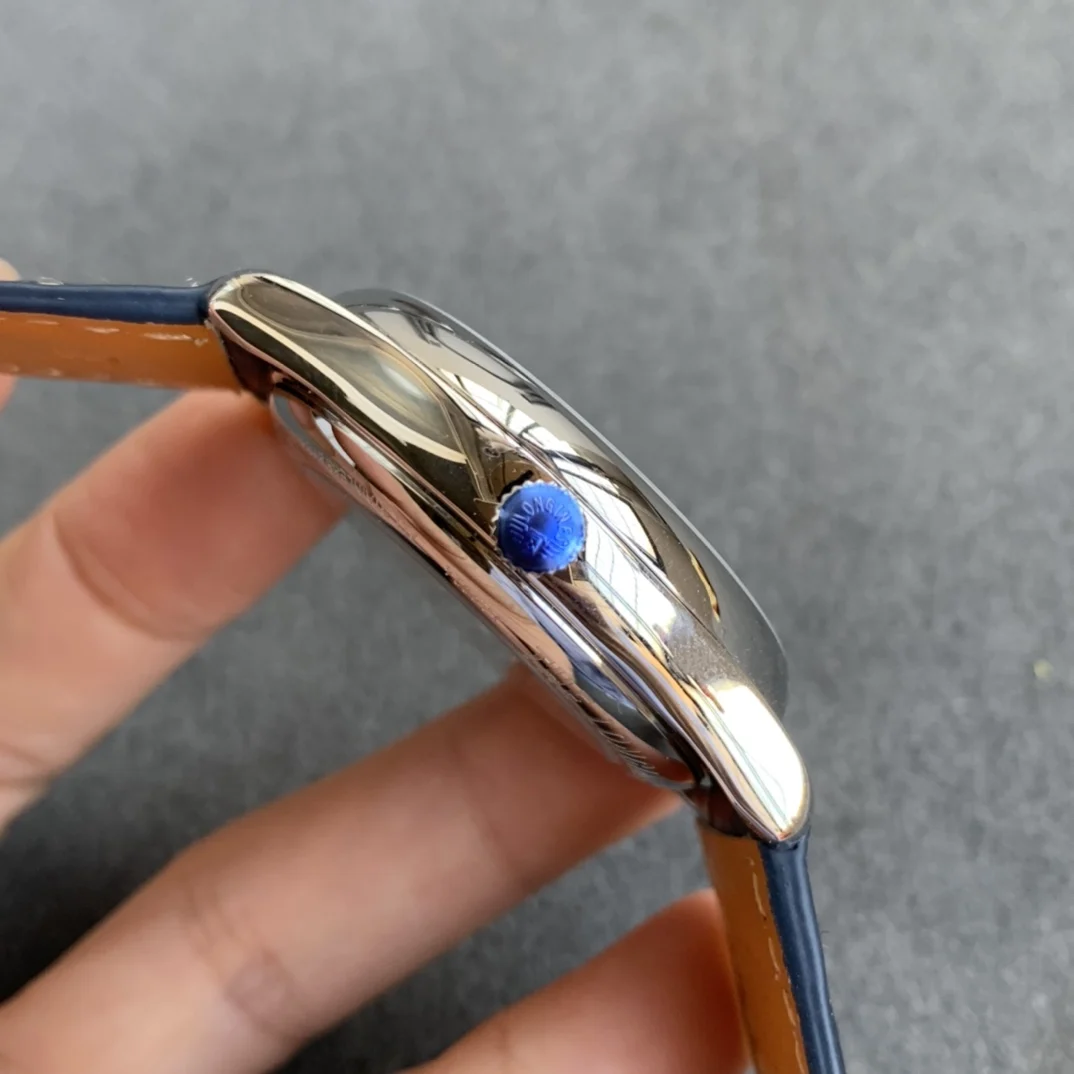 Longines Master Collection Moon Phase Steel — photographed off the sweep