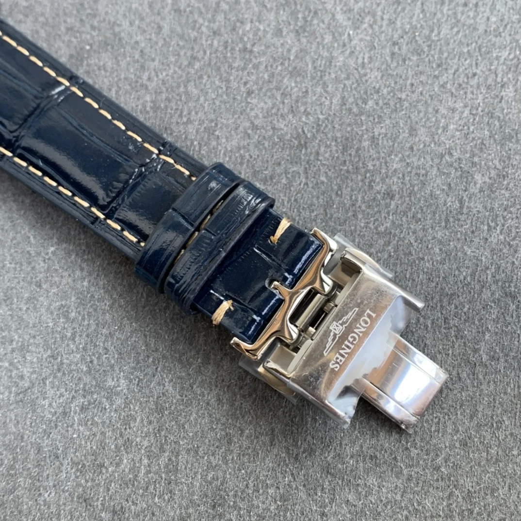 Longines Master Collection Moon Phase Steel — photographed off the sweep