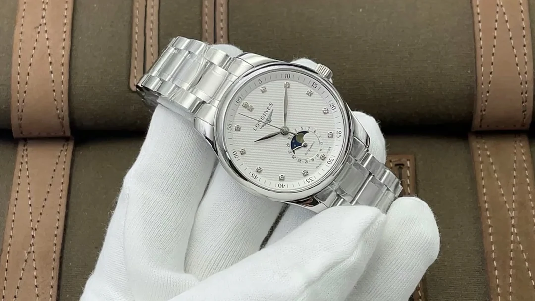 Longines Master Collection Moon Phase Steel 40mm