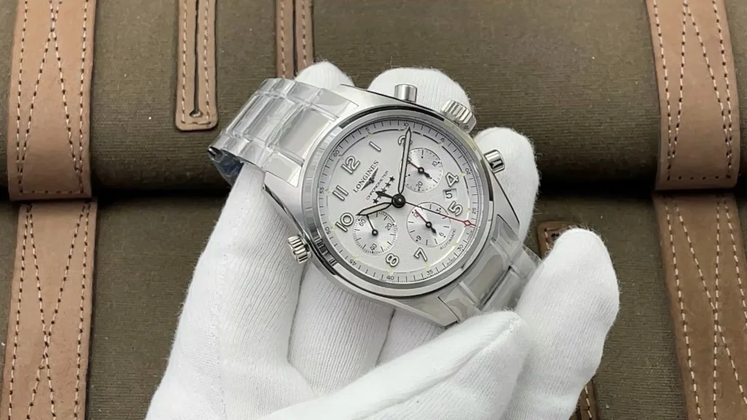 Longines Master Collection Moon Phase Steel Blue Dial 42mm