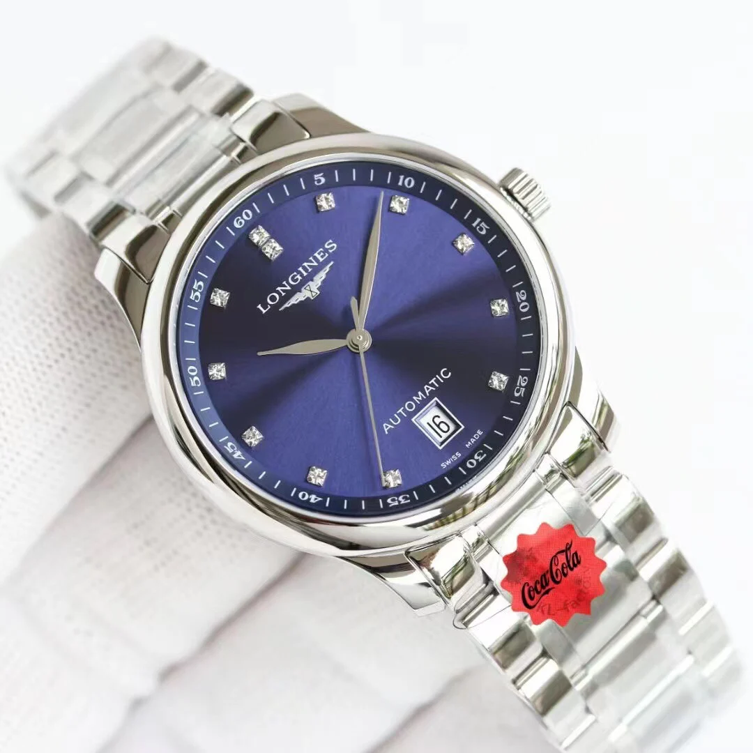 Longines Master Collection Moon Phase Steel — detail