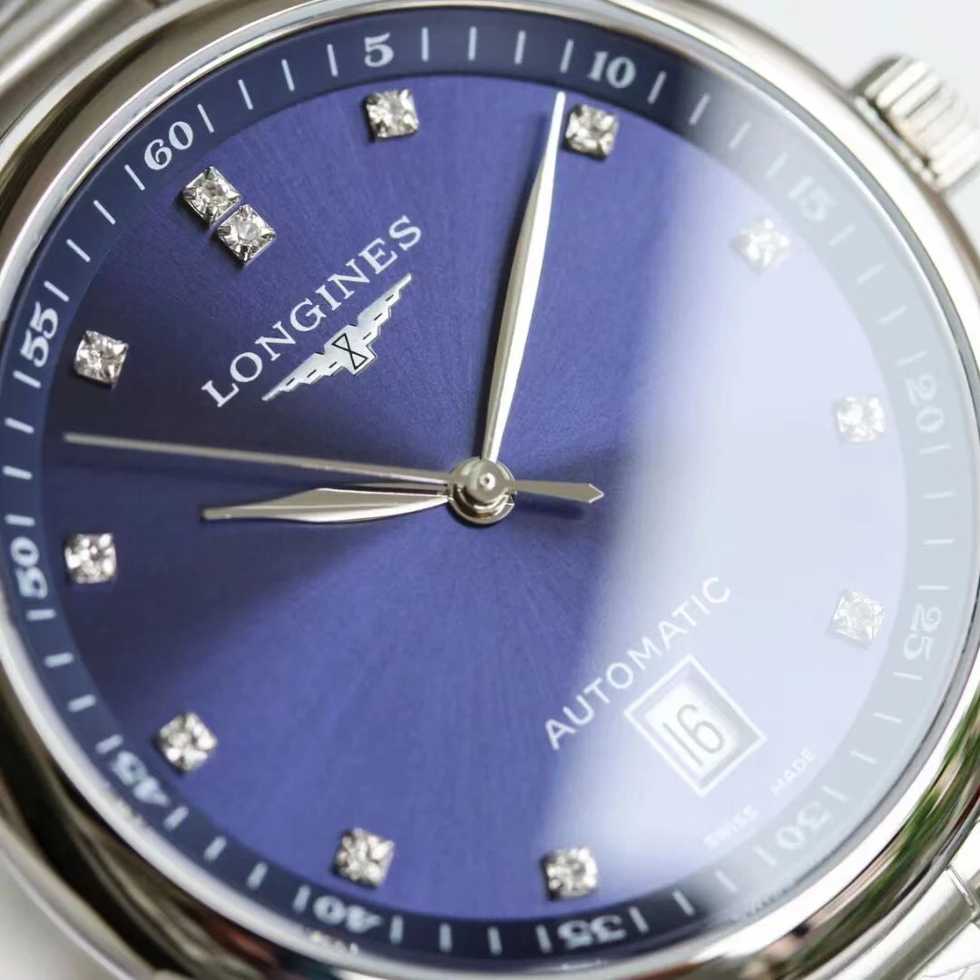 Longines Master Collection Moon Phase Steel — photographed off the sweep