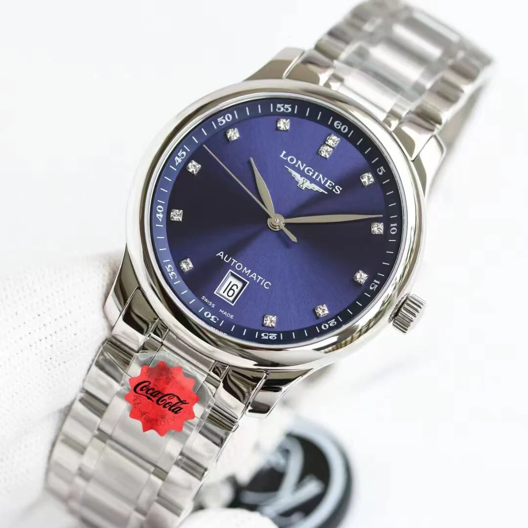 Longines Master Collection Moon Phase Steel — detail