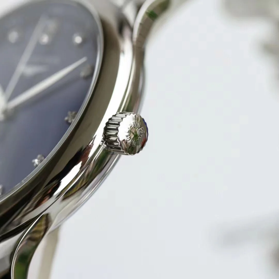 Longines Master Collection Moon Phase Steel — photographed off the sweep