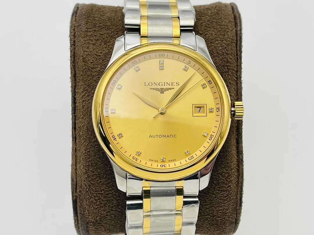Longines Master Collection Steel 38.5mm — photographed off the sweep