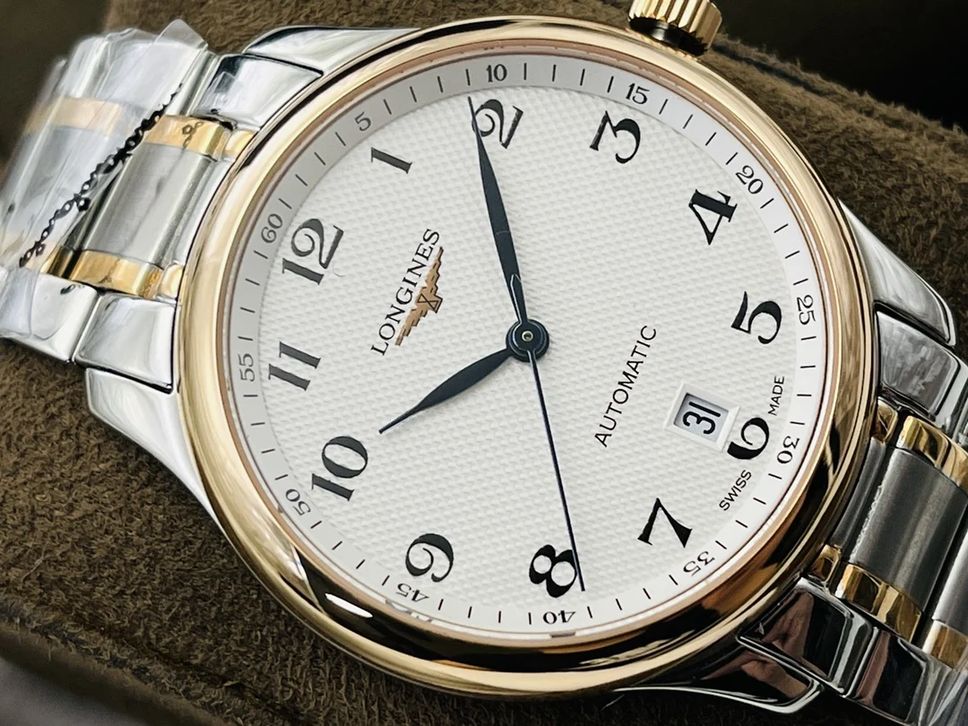 Longines Master Collection Steel 38.5mm — photographed off the sweep