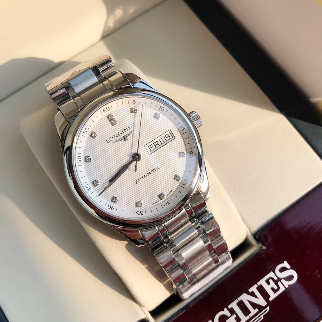 Longines Master Collection Steel White Dial 40mm