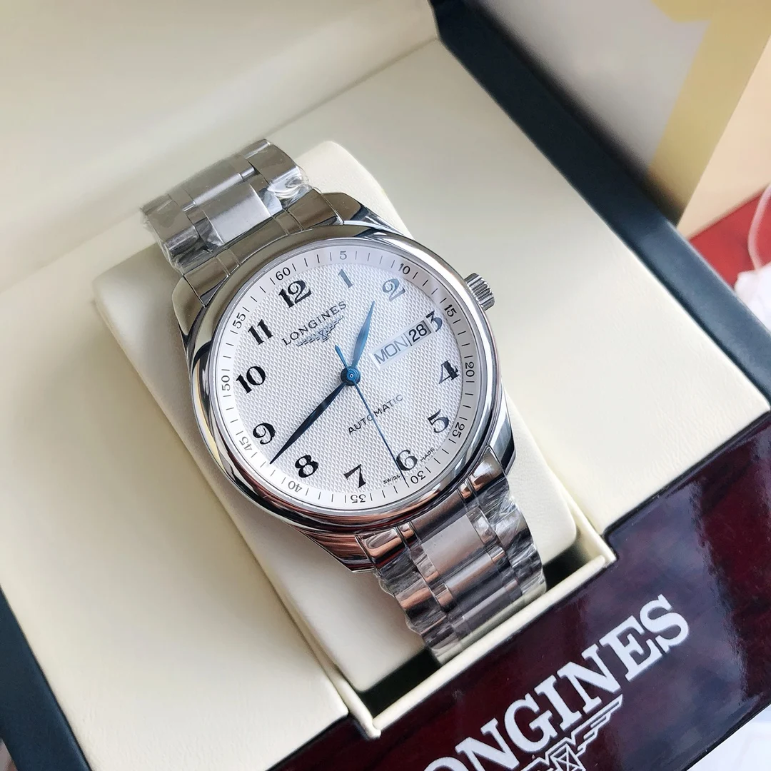 Longines Master Collection Steel — photographed off the sweep