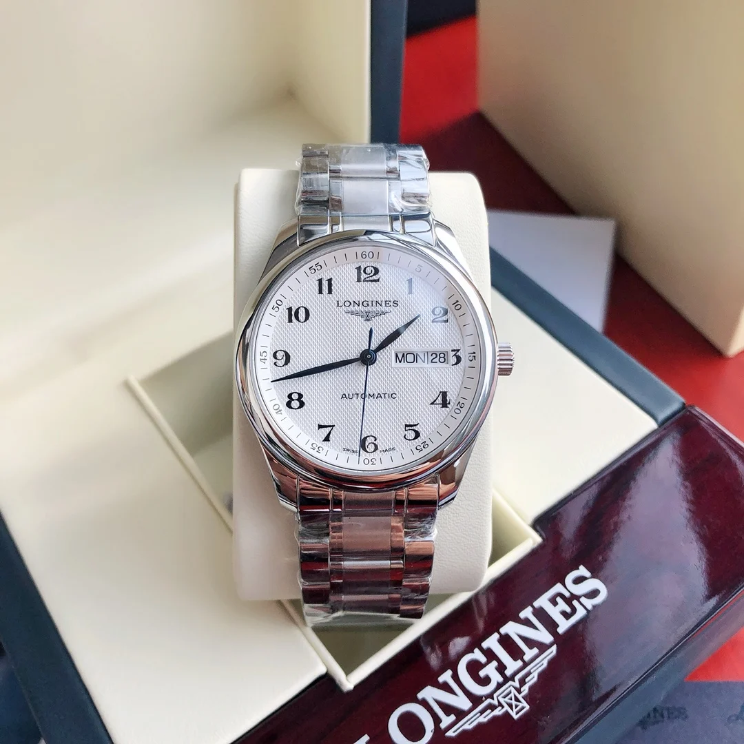 Longines Master Collection Steel — photographed off the sweep