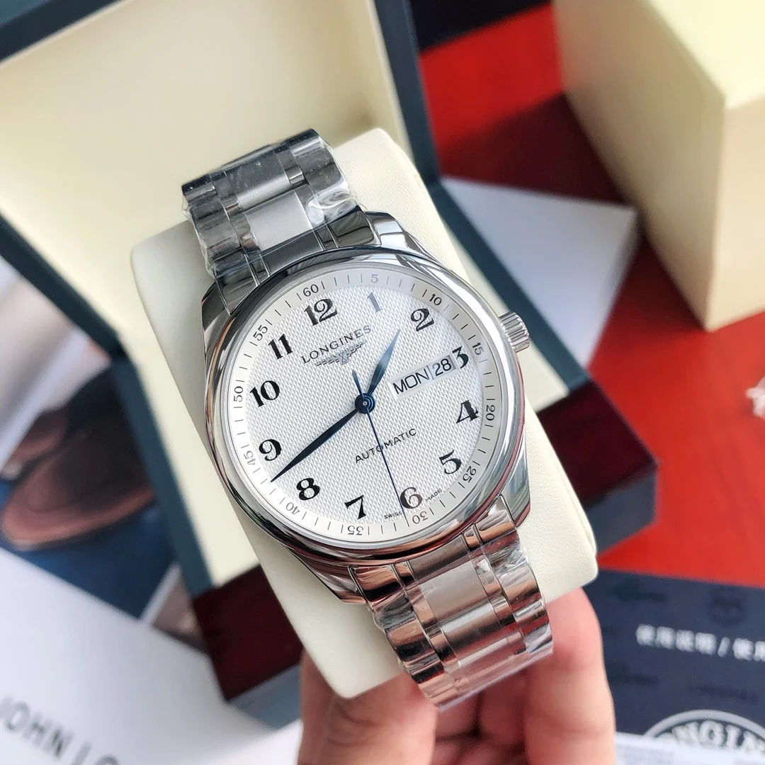 Longines Master Collection Steel — photographed off the sweep
