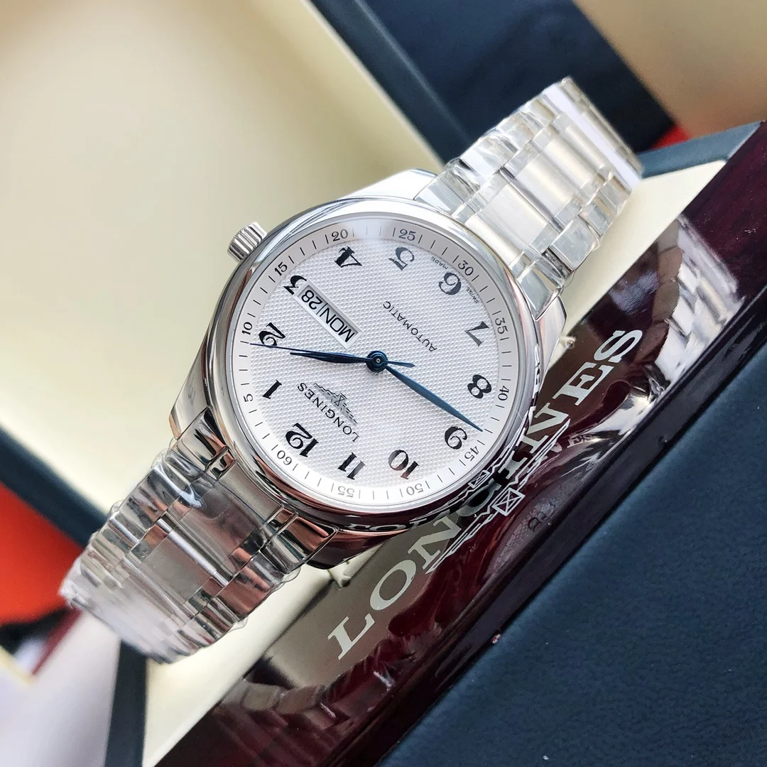 Longines Master Collection Steel — photographed off the sweep