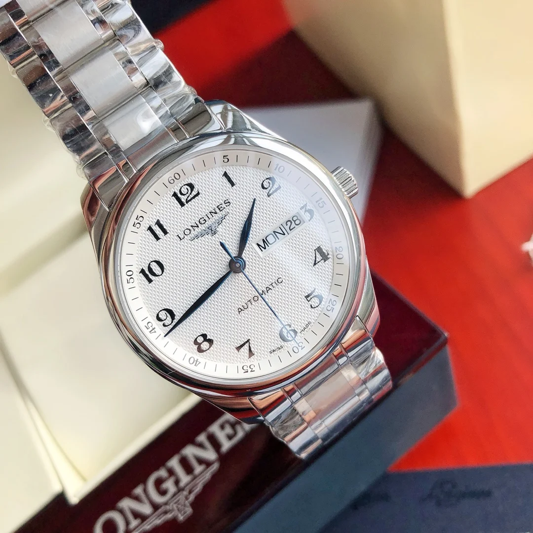 Longines Master Collection Steel — photographed off the sweep