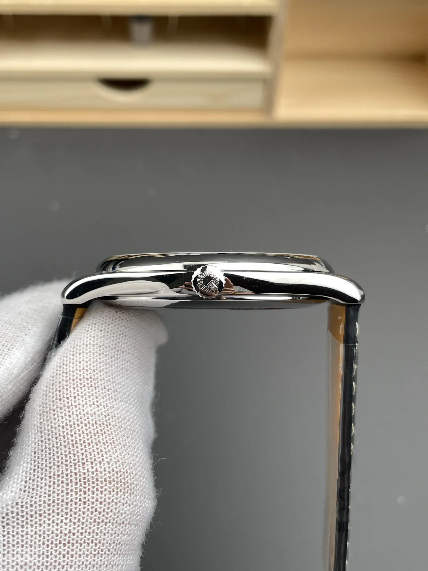 Longines Master Collection White Dial 42mm — photographed off the sweep