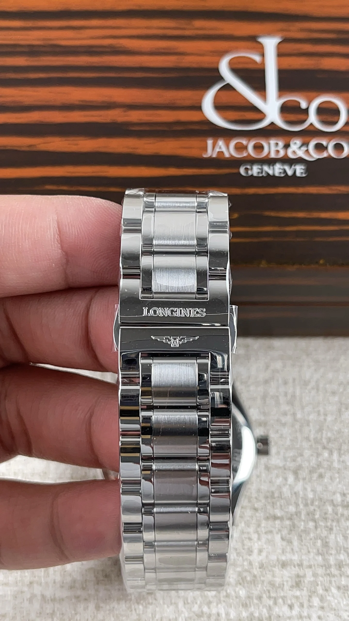 Longines Master Collection — photographed off the sweep