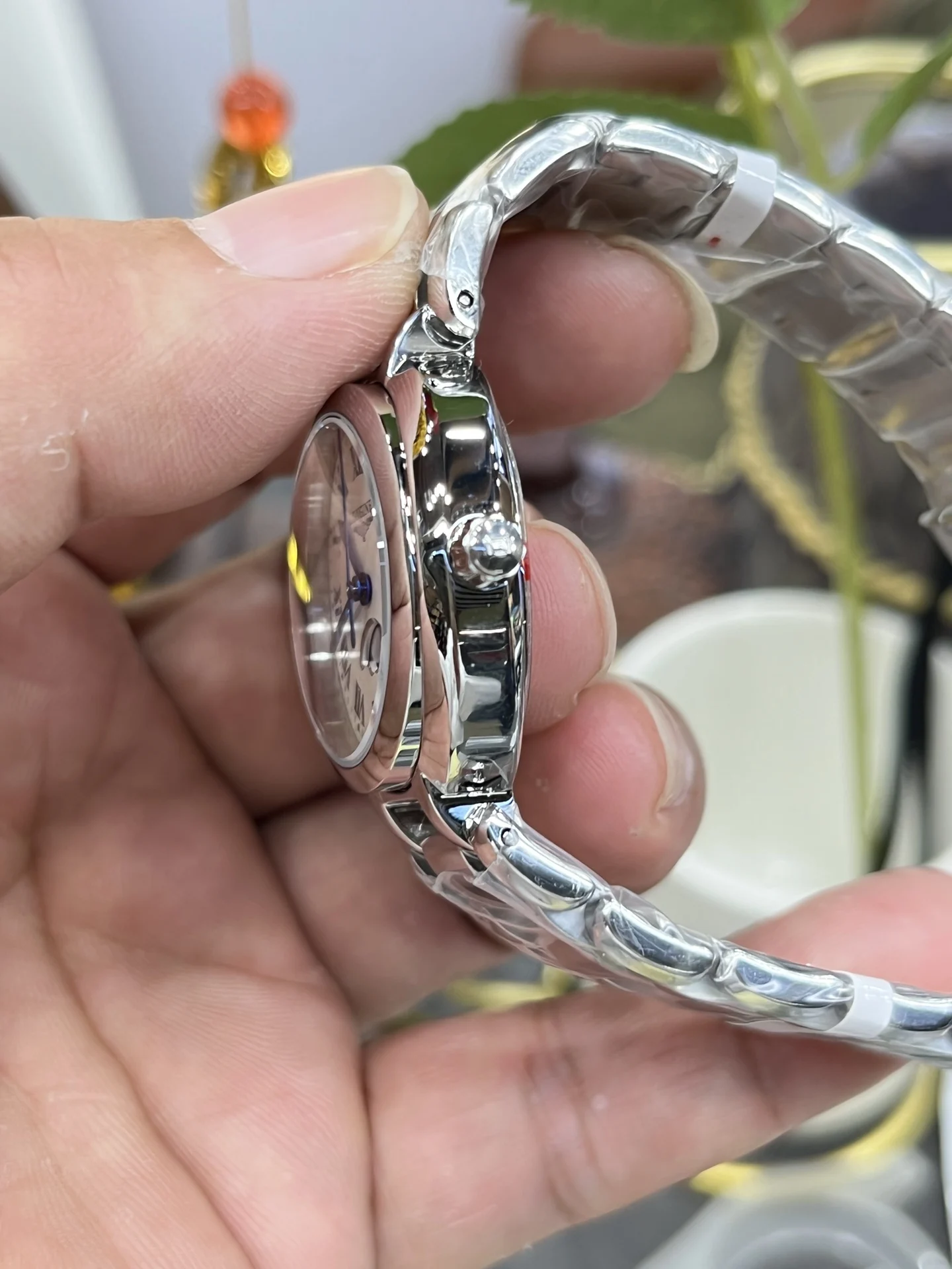 Longines Moon Phase 30.5mm — photographed off the sweep