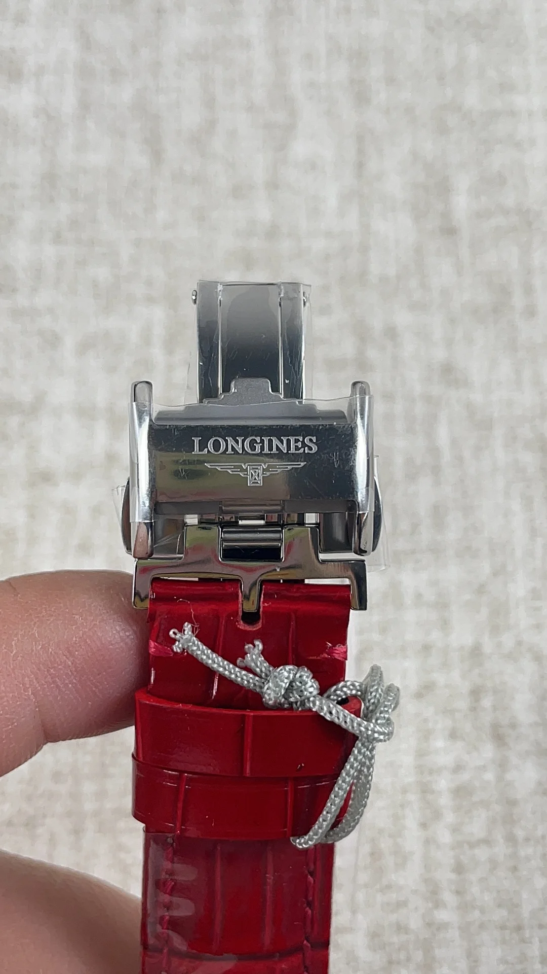 Longines Moon Phase 34mm — photographed off the sweep