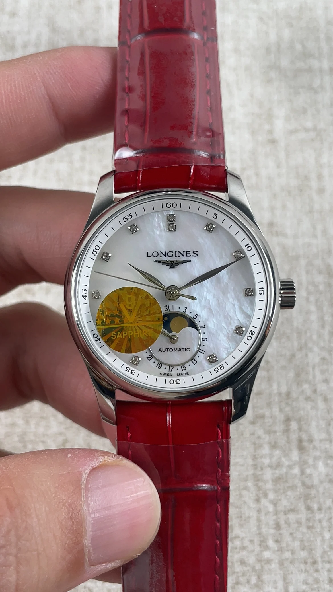 Longines Moon Phase 34mm