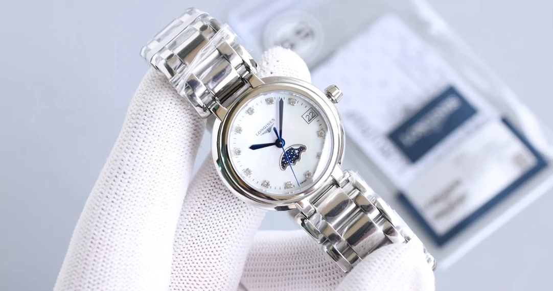 Longines Moon Phase Steel 30.5mm