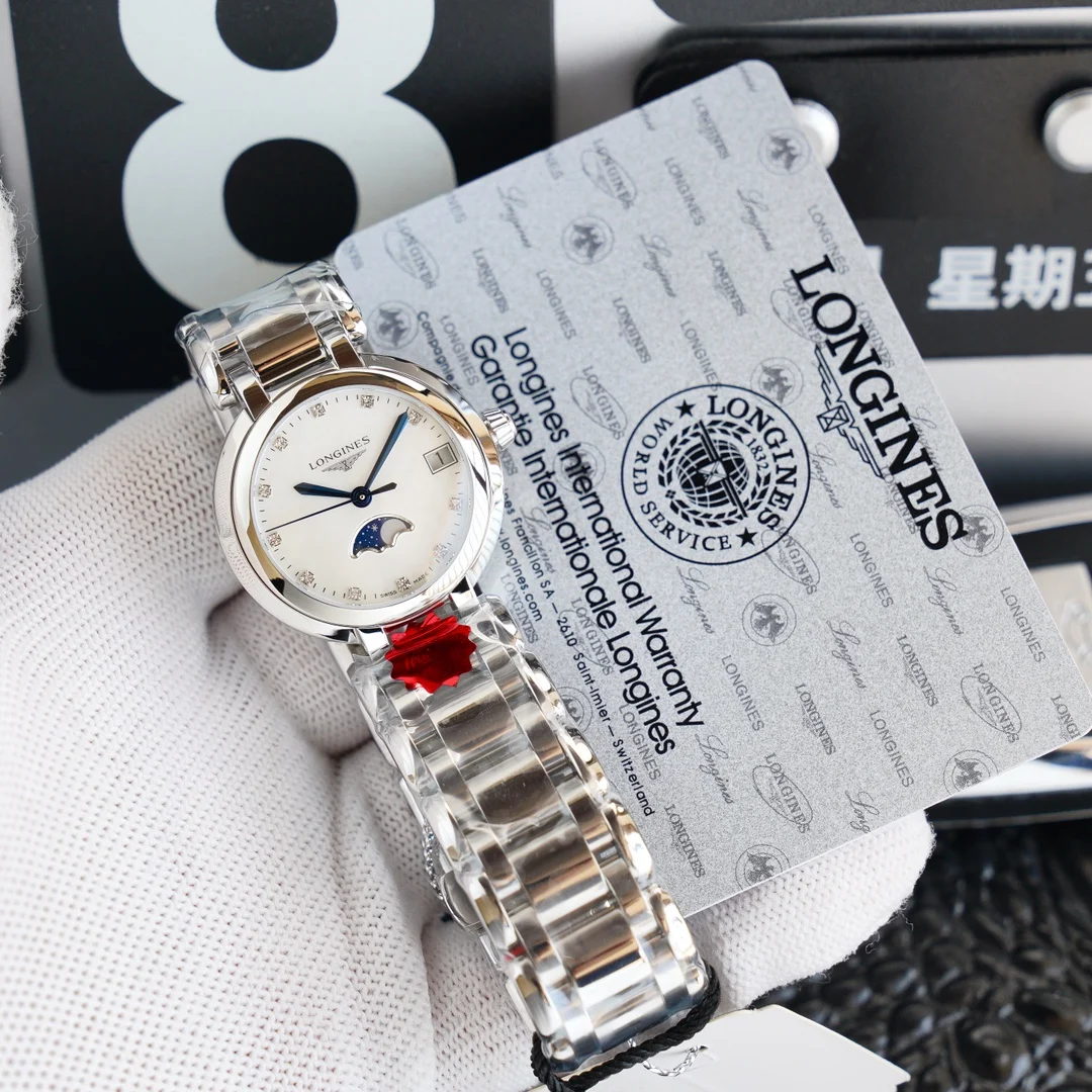Longines Moonwatch — photographed off the sweep